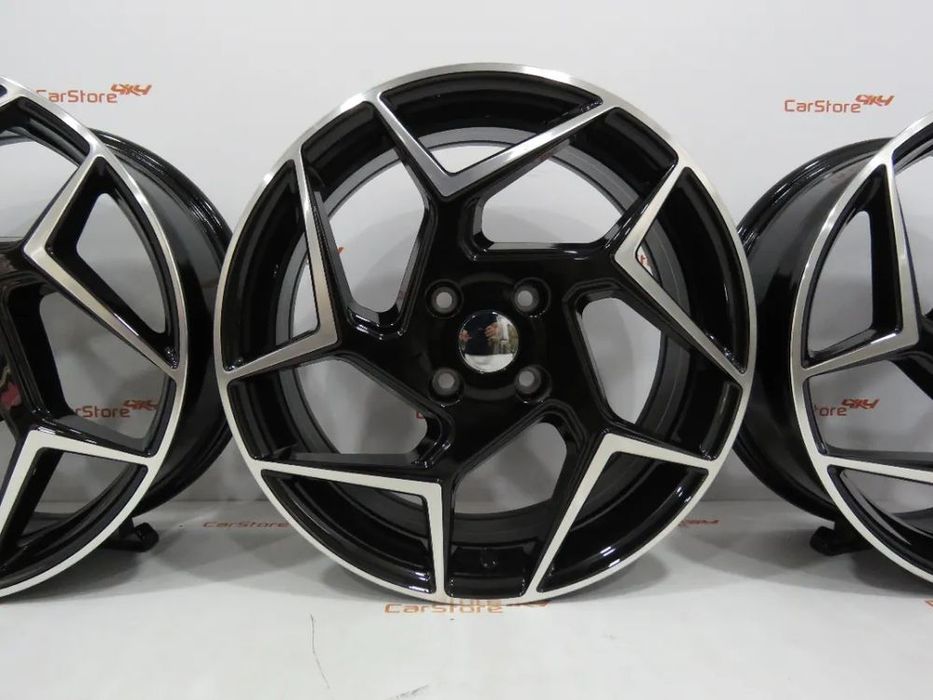 Jantes look Ford Fiesta ST 17 x 6.5 et 38 Gloss Black 4x108