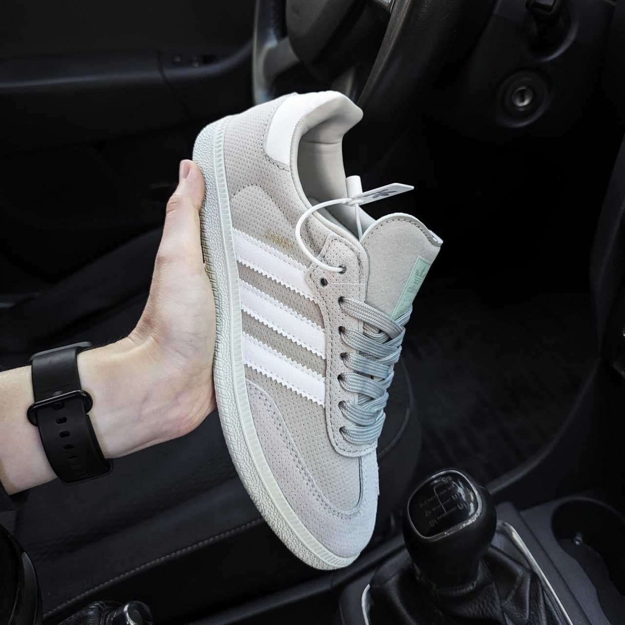 Жіночі кросівки Adidas Samba OG Wonder White Linen Green