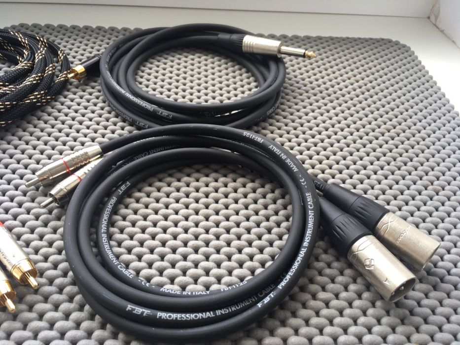 Кабель инсертный,акустический,межблочный(RCA,XLR,Speakon,TRS,3,5mm)