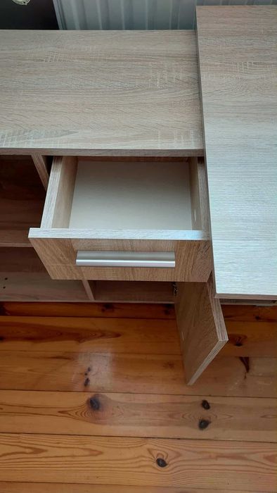 Zestaw Biurko modułowe 120x60cm z szafką 120x30cm