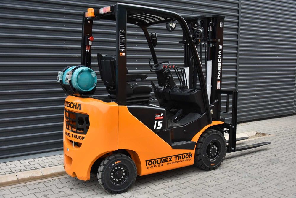 Wózek widłowy LPG 1,5T Hangcha nowy 2025 udźwig 1500 kg 3m podnoszenie