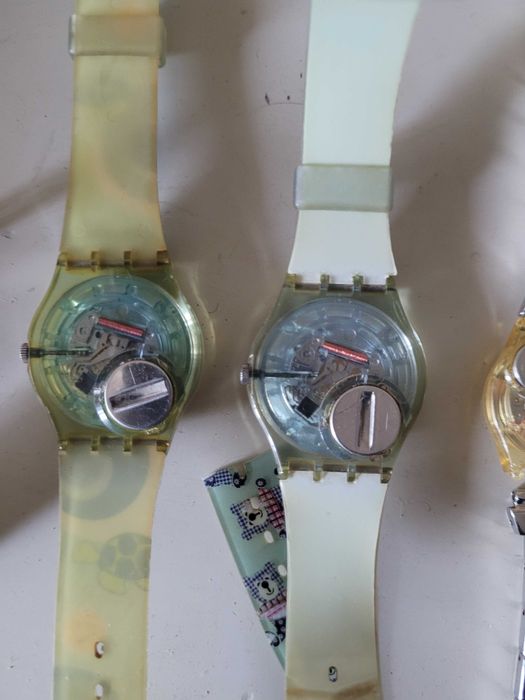5 Relogios Swatch Originais