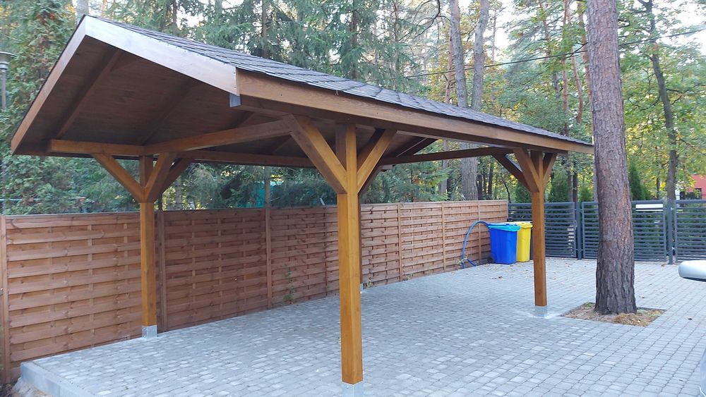 Wiata drewniana, Altana