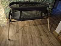 Espiro Tully 3w1 łóżeczko kołyska 11 Timber Black