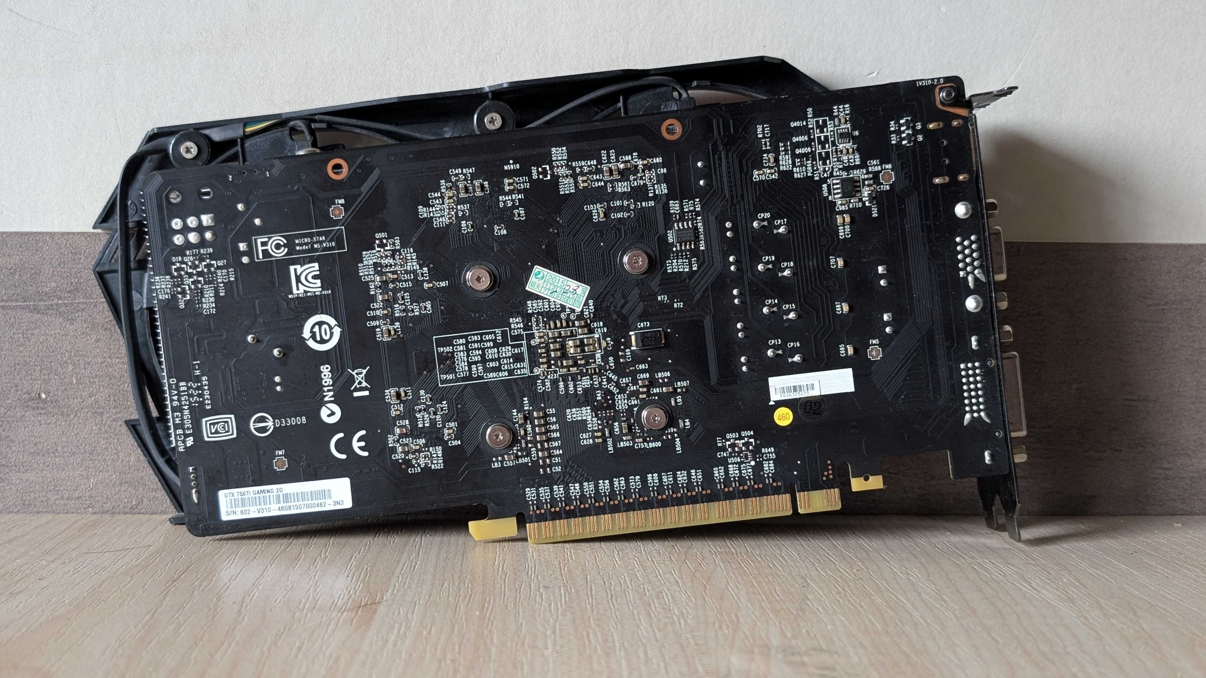 Відеокарта MSI PCI-Ex GeForce GTX 750 Ti TF 2048MB GDDR5 (128bit)