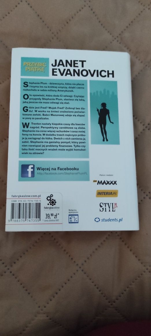 "Stephanie Plum - Przybić piątkę" Janet Evanovich NOWA