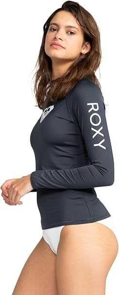 Damska Koszulka Do Pływania ROXY XS Granatowa Surfing