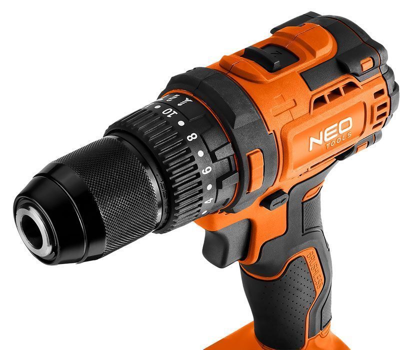 Wiertarko-Wkrętarka Udarowa Bezszczotkowa 18V, Uchwyt 13Mm, Compact