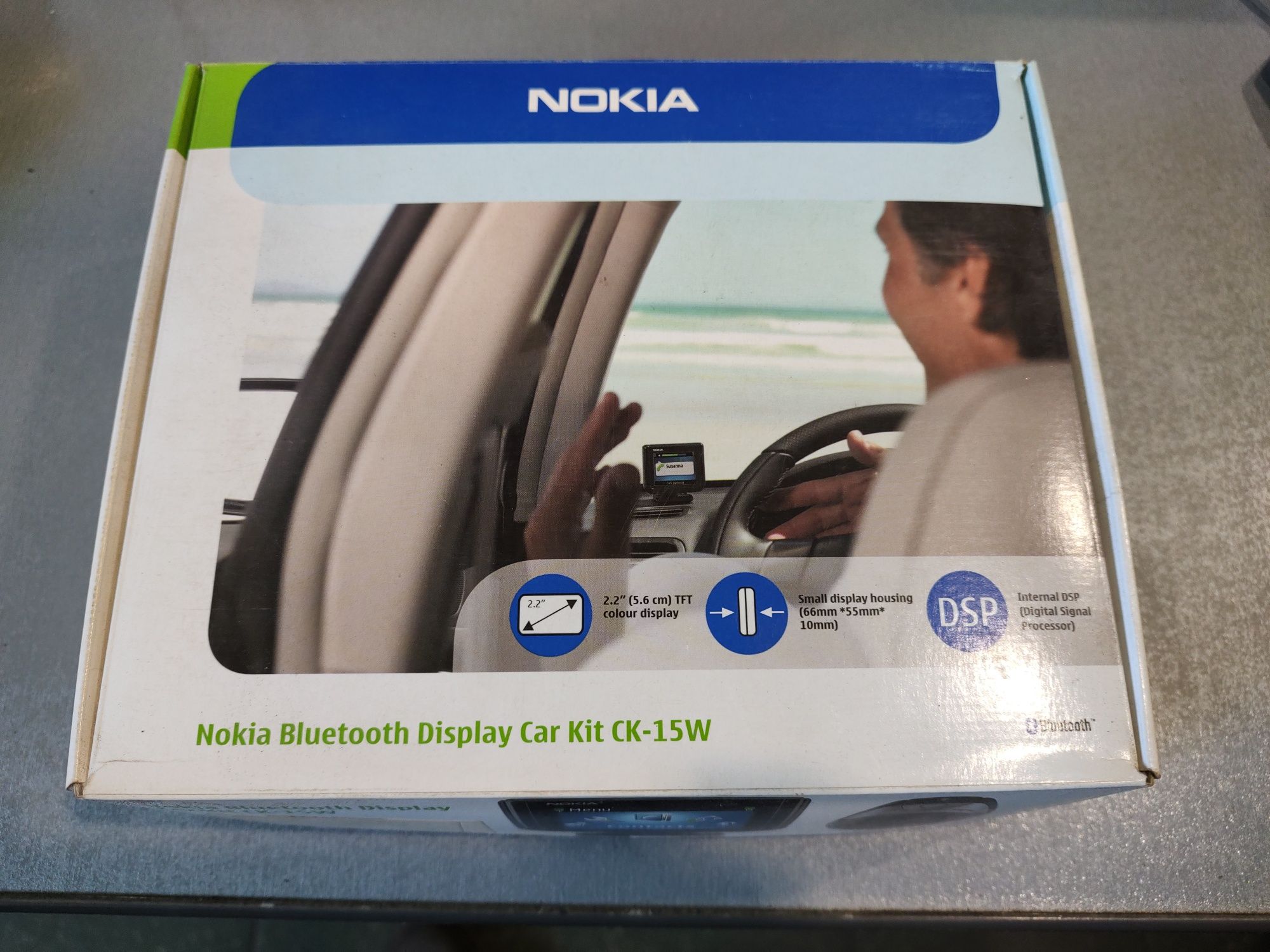 HendsFree Nokia CK-15W (HF-15) гарнітура в авто, хендсфрі