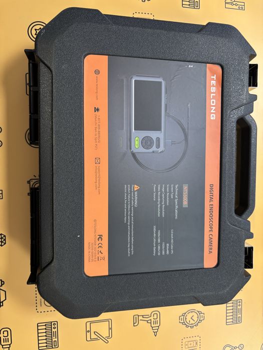 Kamera endoskopowa Teslong NTS500B  5" IPS, sonda 5 mm, kabel 5m