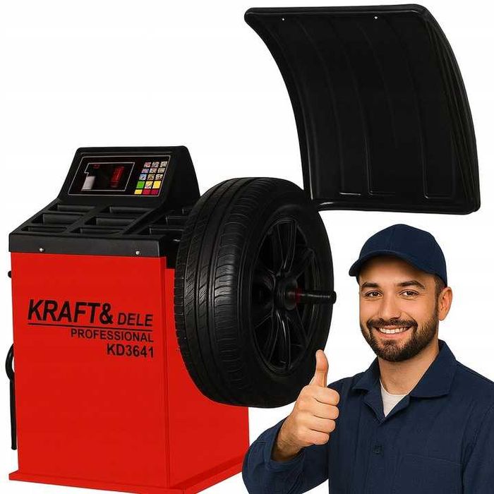 Wyważarka Kół Opon Felg Półautomat 230V 250W New Model Jakość