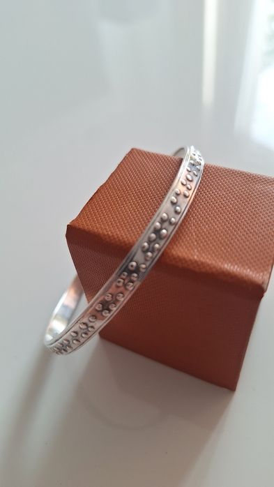 Bransoletka Rytosztuka prl srebro