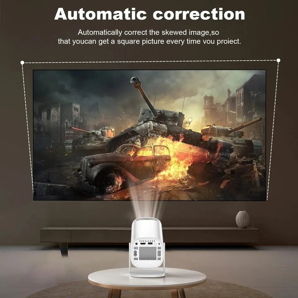 Mini Projektor P30 (Hy300 v2) Full HD Android 11 SmartTV NETFLIX