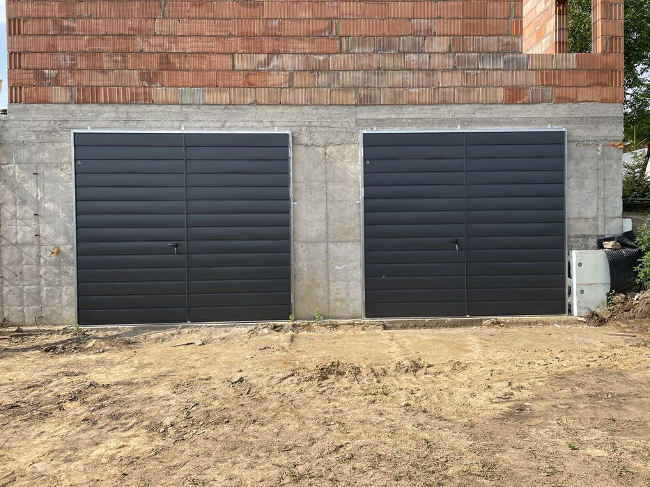 Bramy Garażowe uchylne/ dwuskrzydłowe/ drzwi stalowe  PRODUCENT
