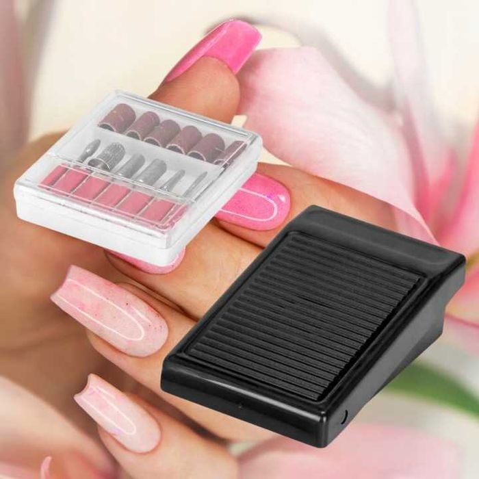 Mocna Frezarka do Paznokci 65W Frezy Profesjonalna Manicure i Pedicure
