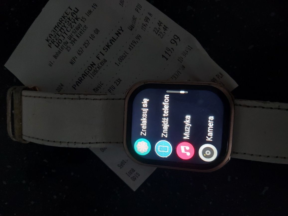 Smartwatch na gwarancji dużo funkcji