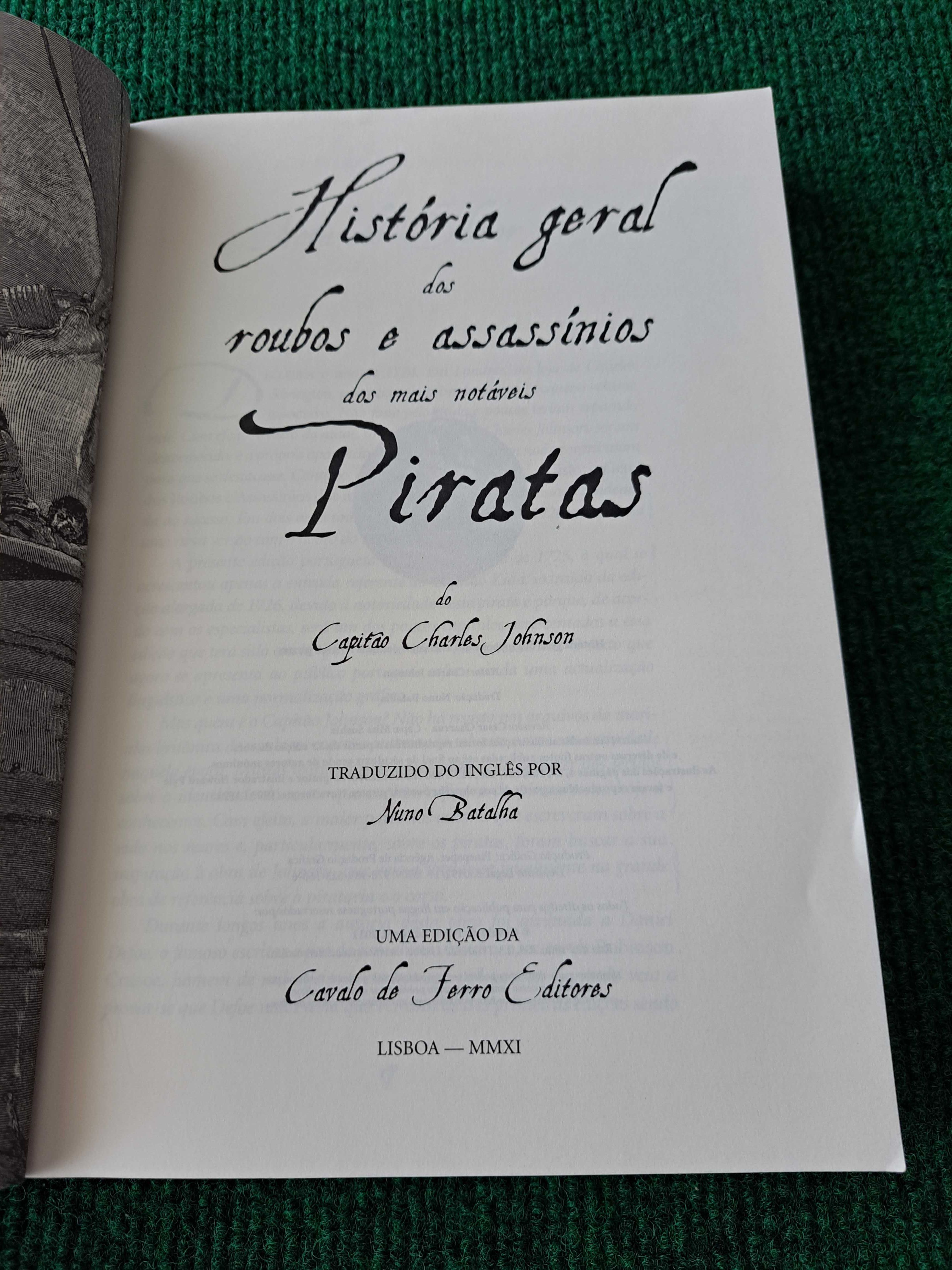 História Geral dos Piratas - Capitão Johnson