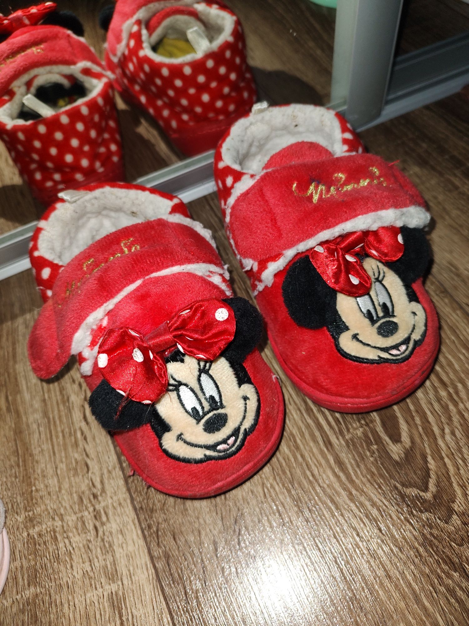 Pantofle dla dziewczynki Primark myszla Minnie 27