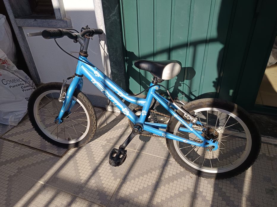 Bicicleta criança com rodas