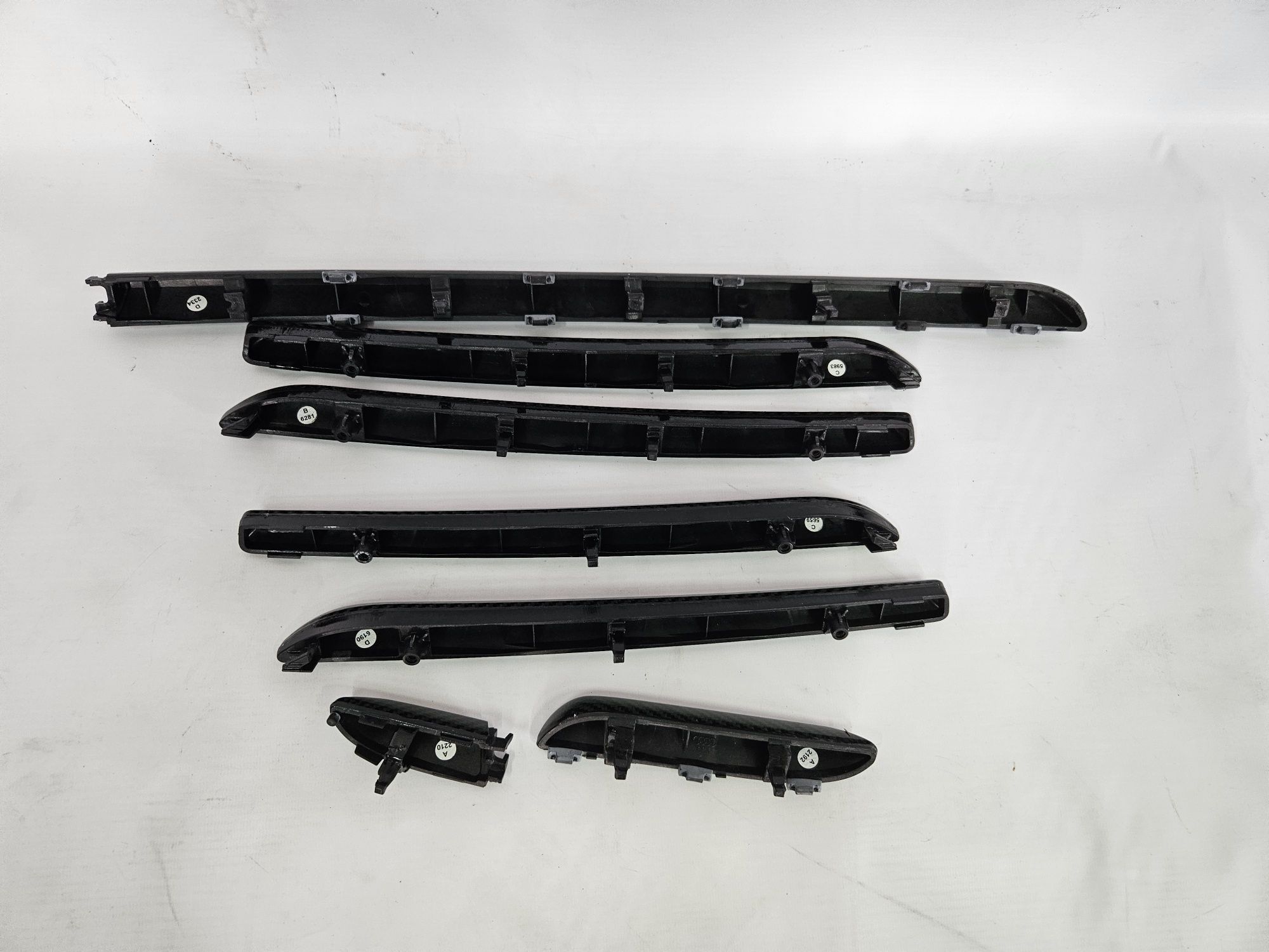 Audi a3 s3 rs3 8v sedan dekory carbon karbon listwy ozdobne oryginal