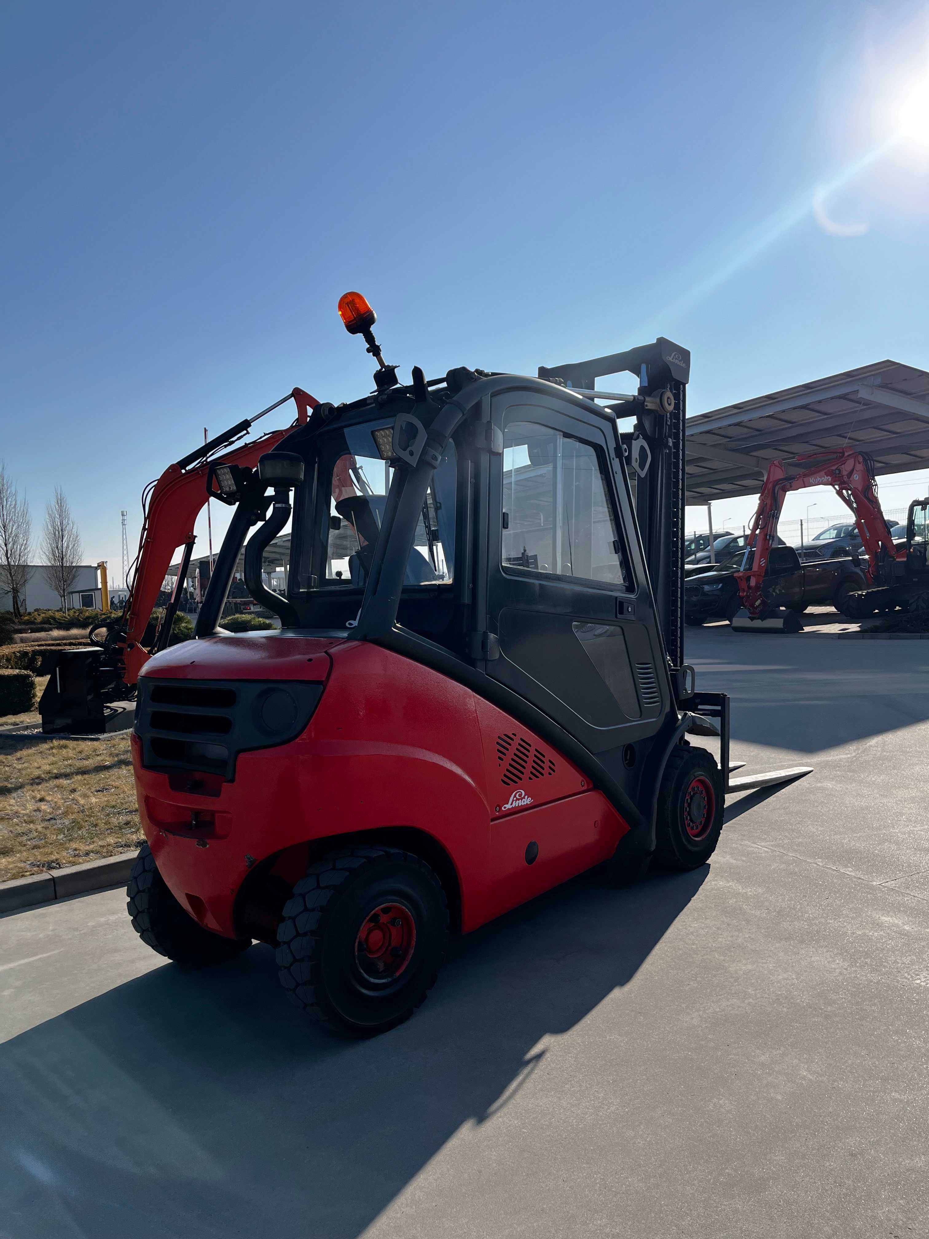 Wózek widłowy Linde H30D z 2009 roku - UDT