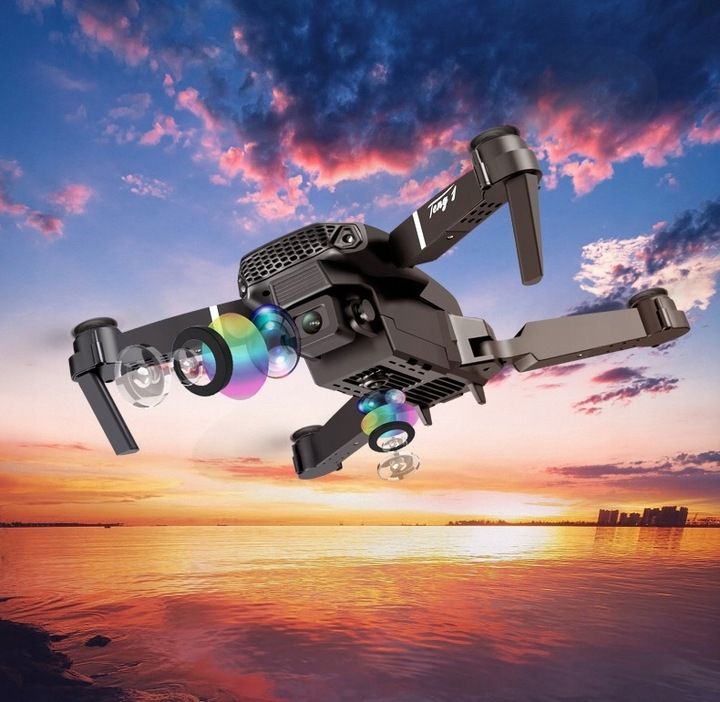 Dron E90 Pro Dwie Kamery Wifi Hd Zabawka Zawis 250m Instrukcja Polska
