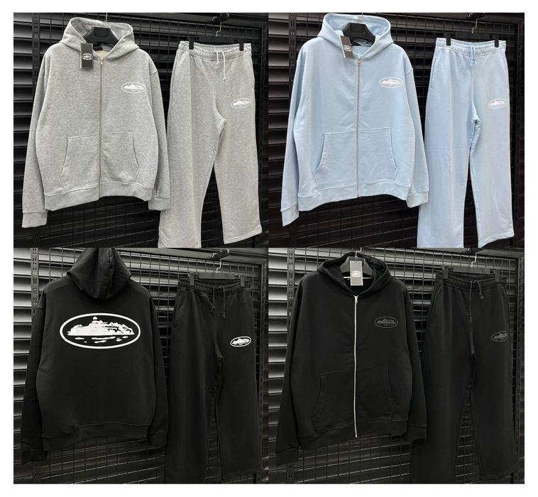 Чоловічий Костюм  Corteiz  зипка  штани розмір  S-XL