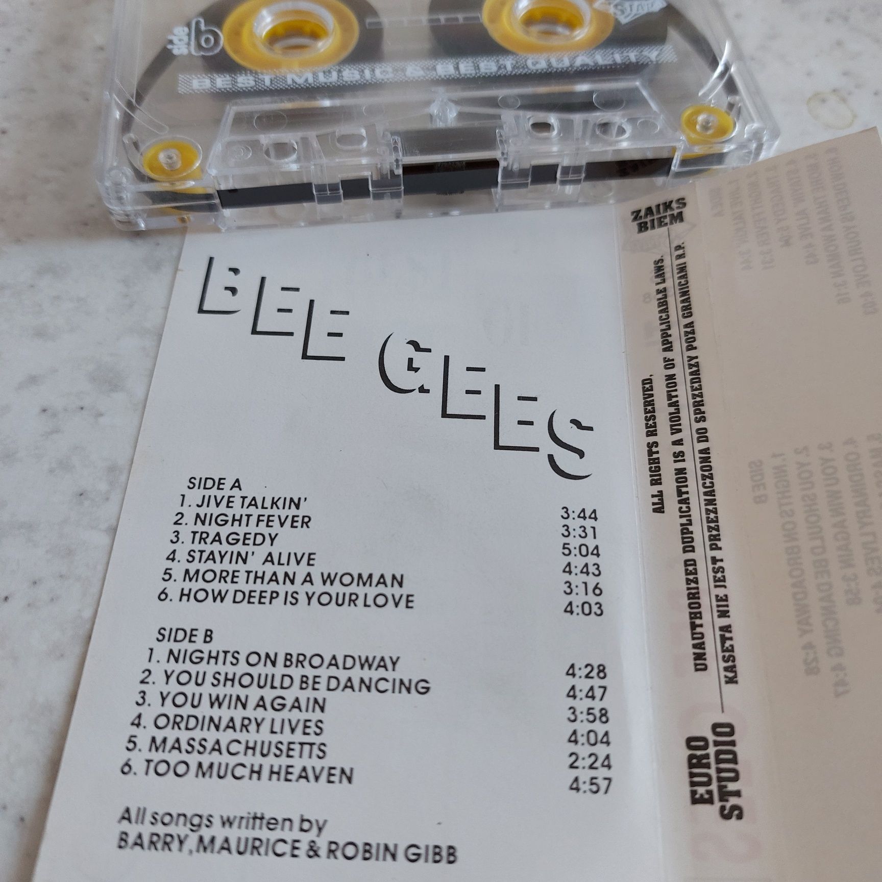 Kaseta magnetofonowa Bee Gees