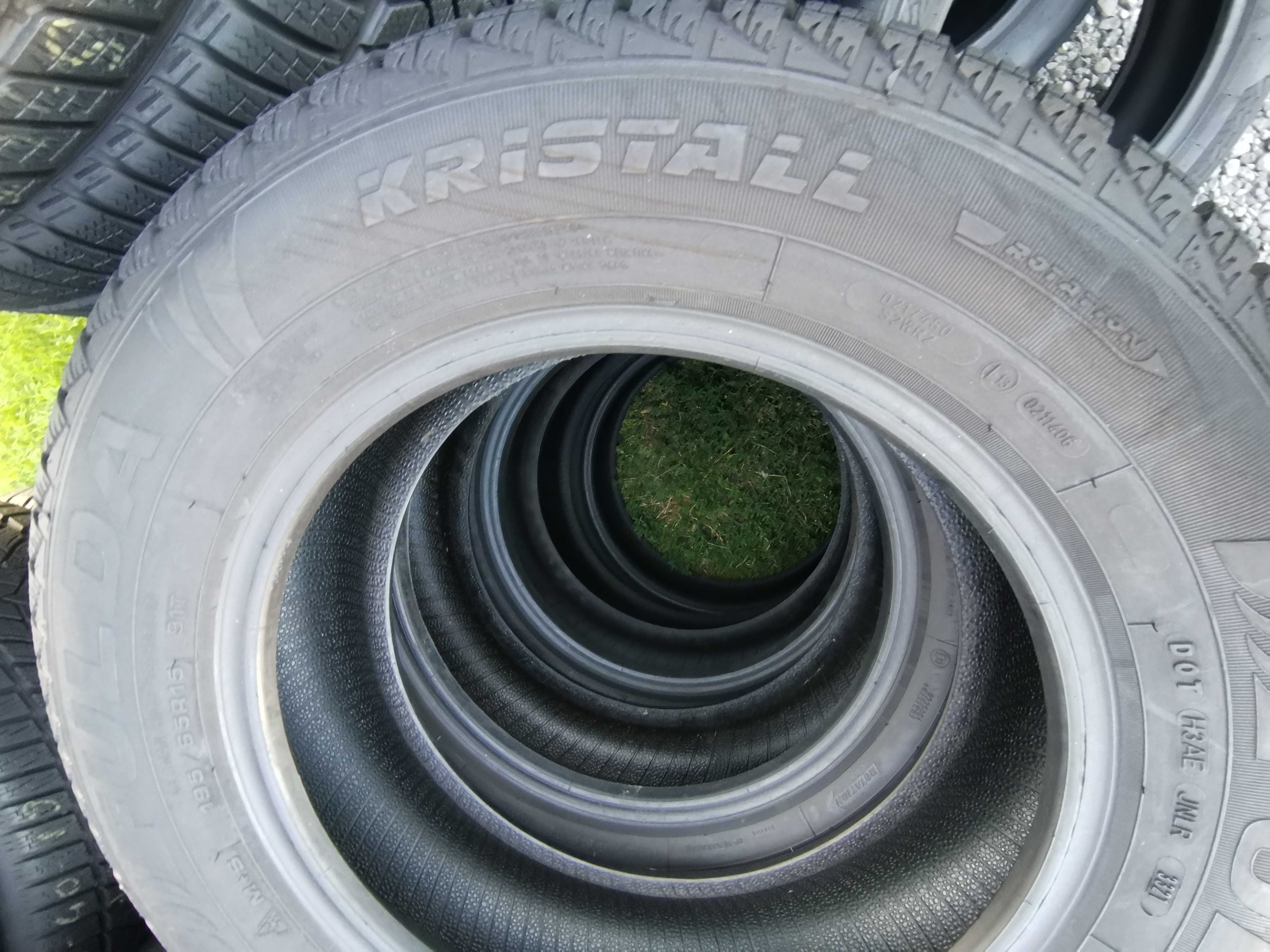zima Fulda 195/65/15 z 2021r 8mm 4szt