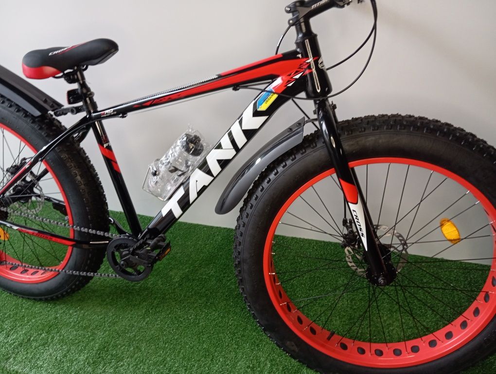 Електровелосипед , фетбайк, фэтбайк,Cross Tank 26 "рама 19" 21 Ah1200W