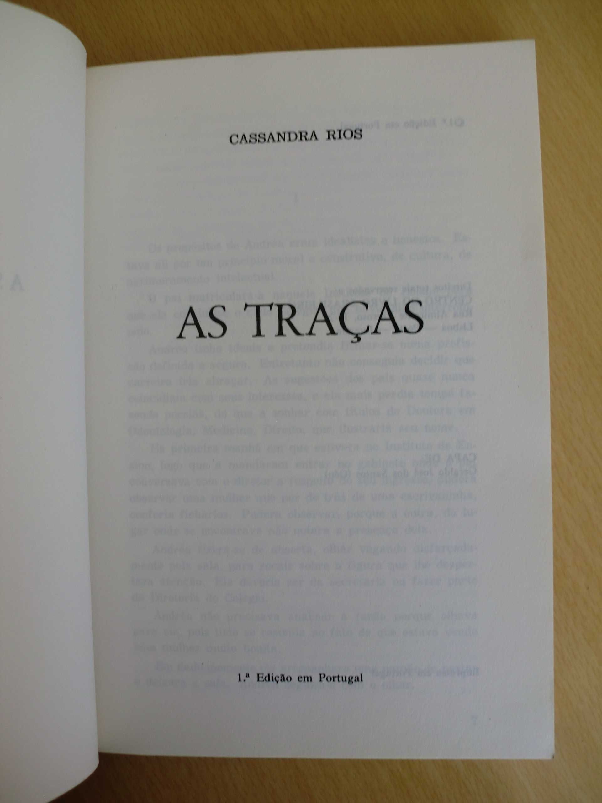 As Traças
de Cassandra Rios