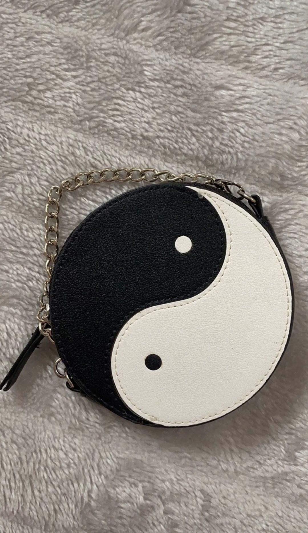 ASOS yin yang torebka portfelik na łańcuszku NOWA mini unikat