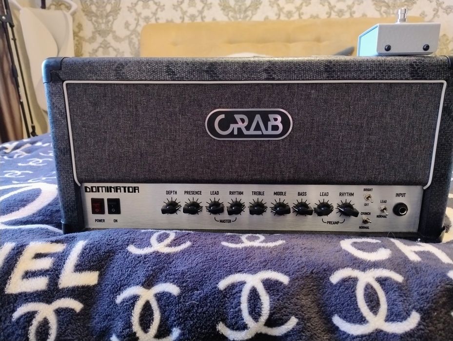 Гітарний ламповий підсилювач "Dominator" (Tube amp head 5150 by CRAB 1