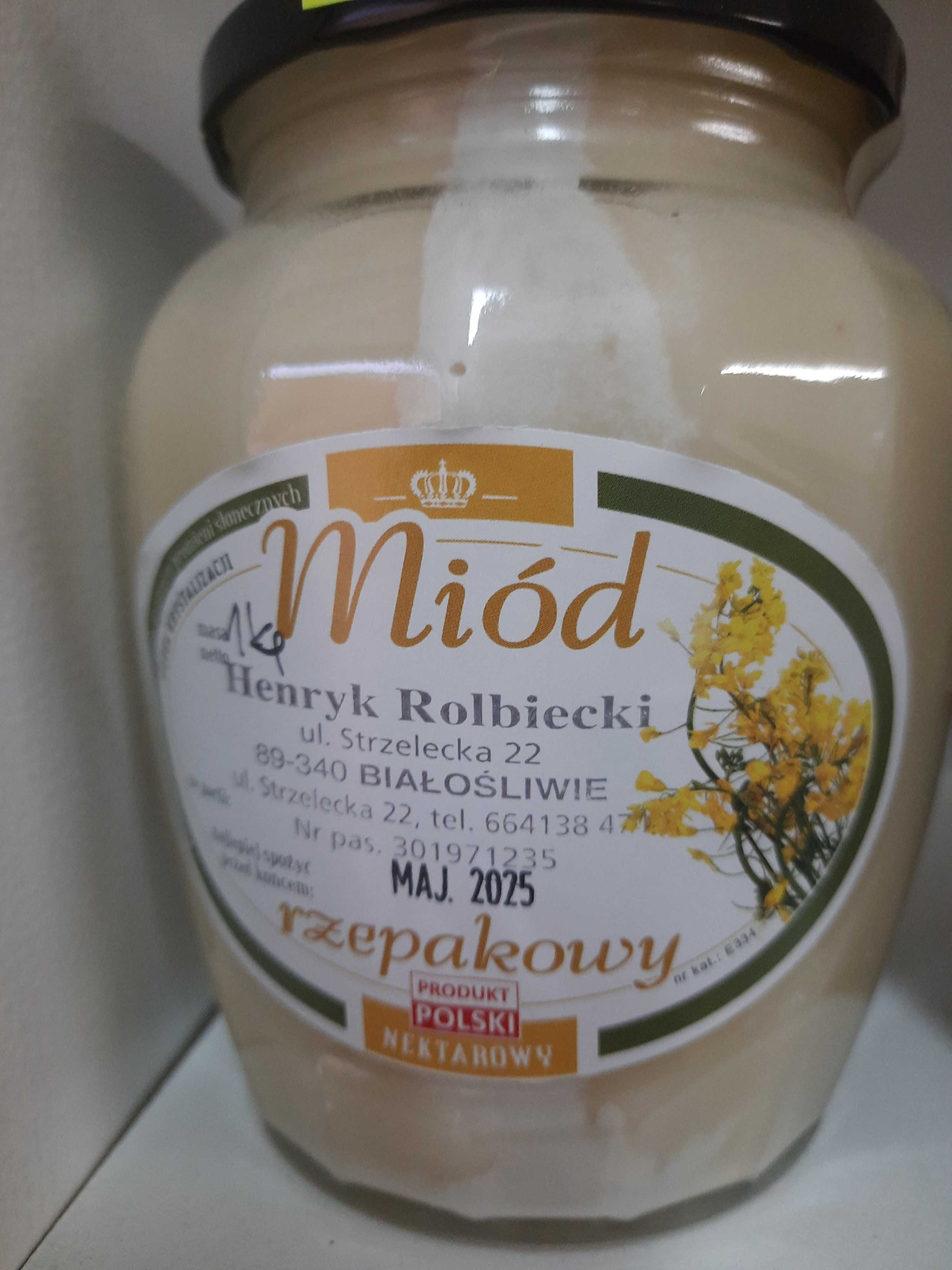 miody różne miód gryczany z ekologicznej uprawy