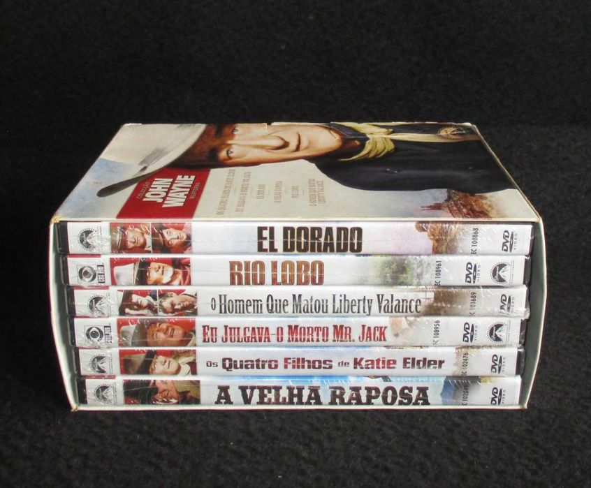 Colecção John Wayne Westerns DVD NOVO SELADO