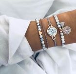 Zestaw bransoletek boho