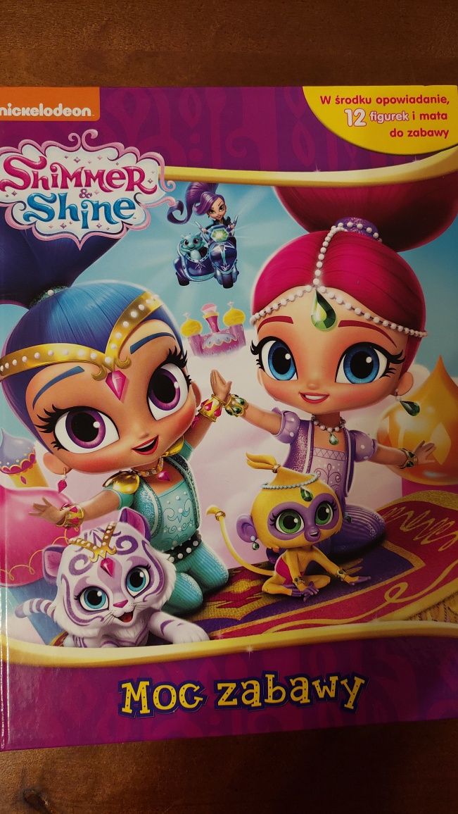 Książka Shimmer & Shine + figurki