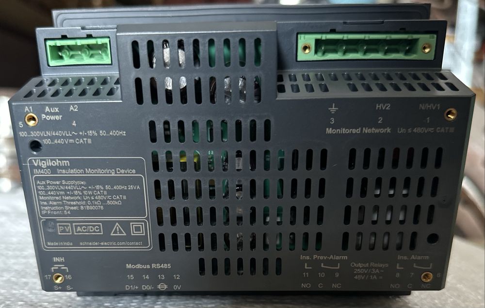 Пристрій контролю ізоляції SCHNEIDER IM400 устройство контроля изоляци