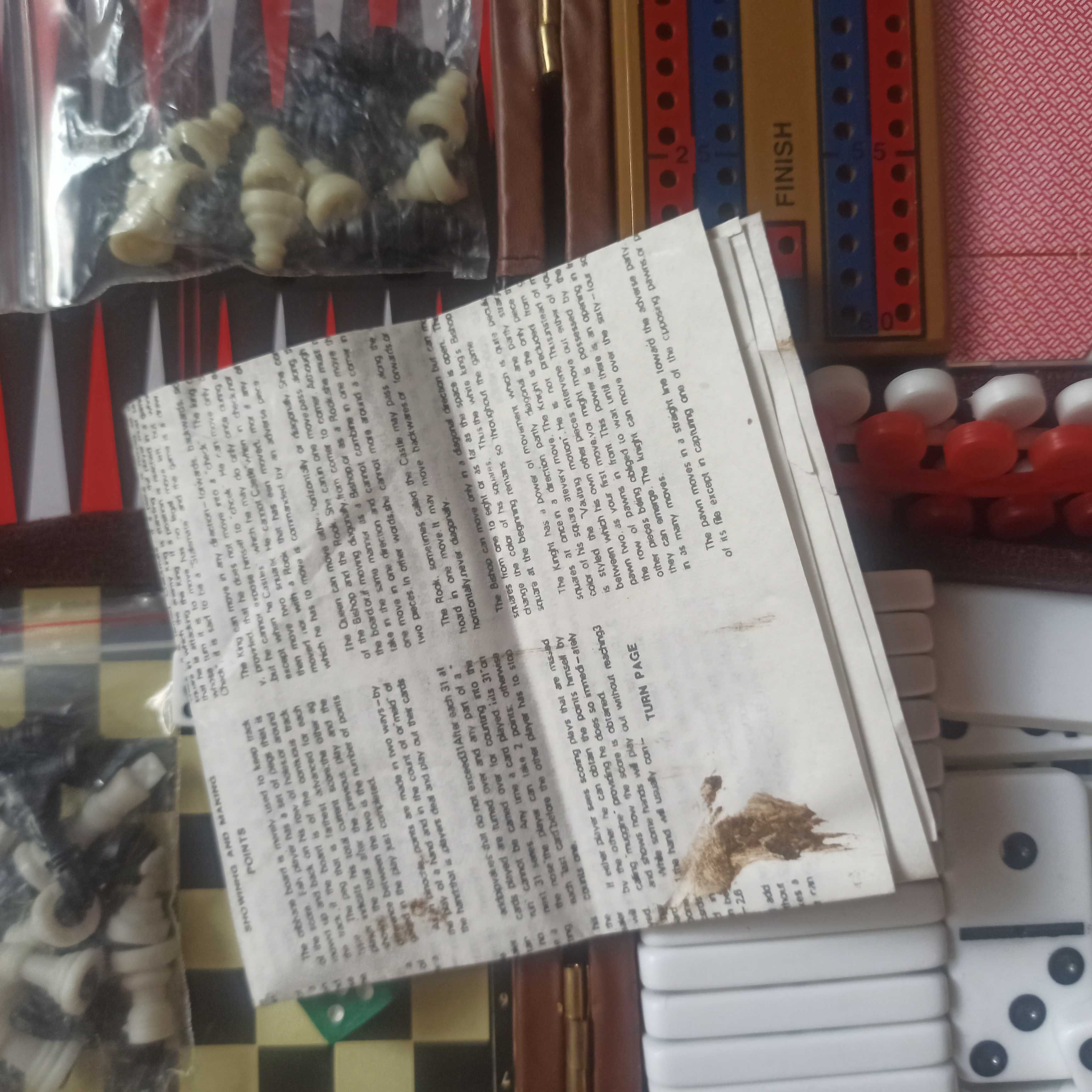 Набор дорожный. Нарды, шахматы, домино и др. игры. В кейсе.