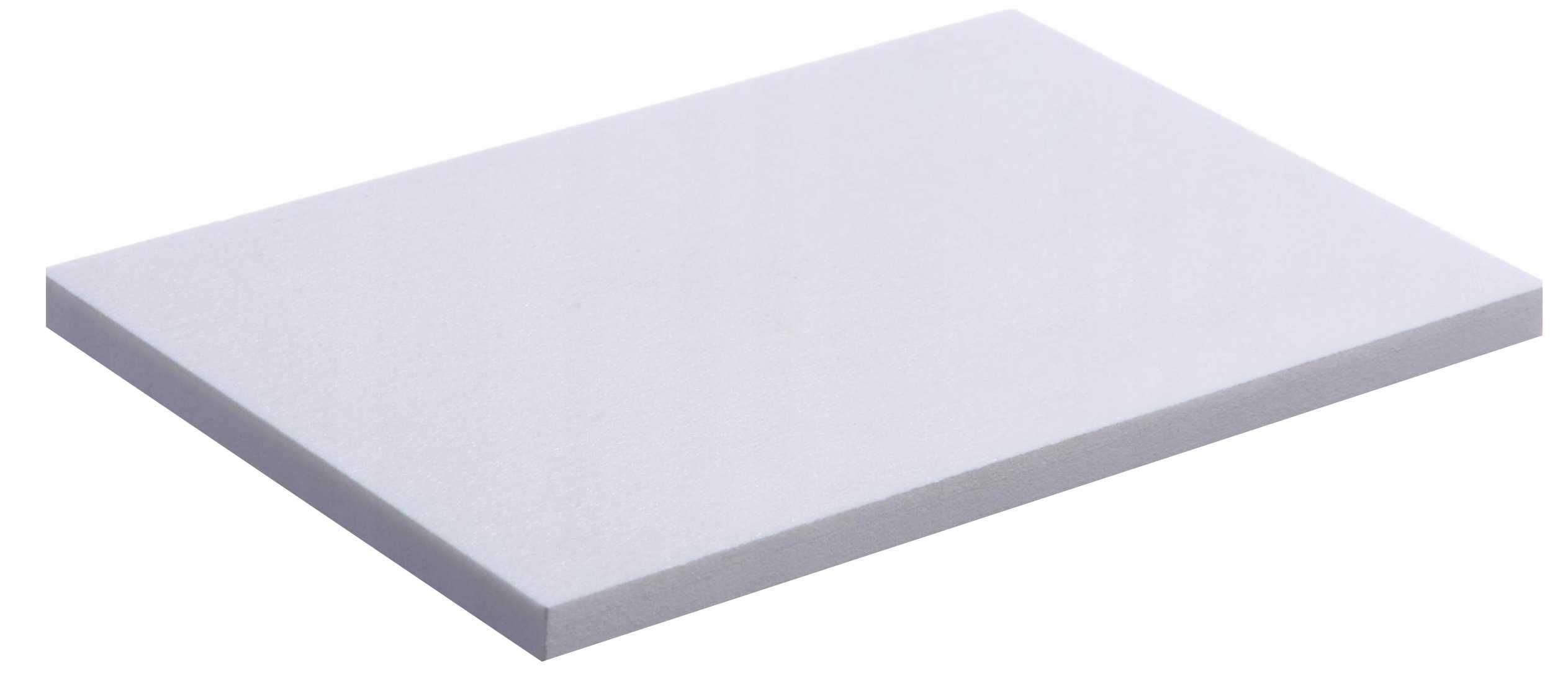 PCV spienione białe 1mm - płyta 30x20cm - 300x200 pcw pvc