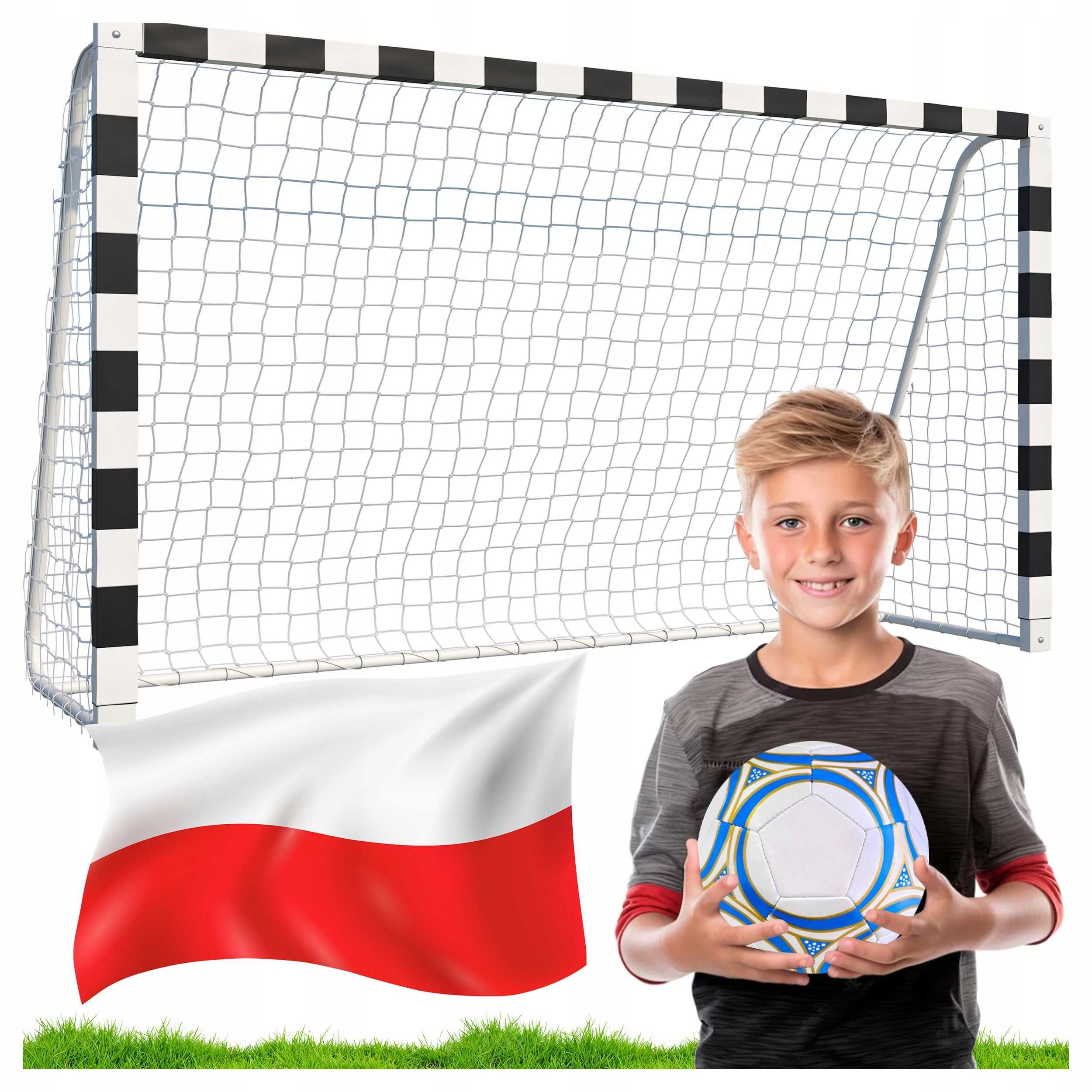 NOWA*wysyłka bramka 300x200 cm piłkarska dla dzieci 3x2m duża Solidna