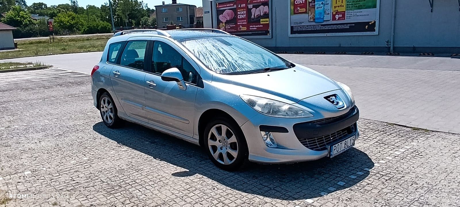Peugeot 308 • skóra • hak • 2010r.