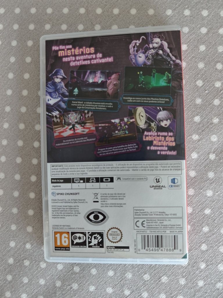 Master Detective Chronicles - Rain Code - Nintendo Switch