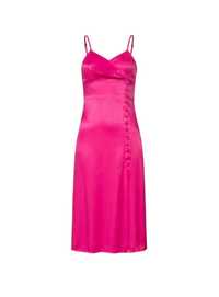 Нова сатинова рожева сукня комбінація від Fashionista, розмір S