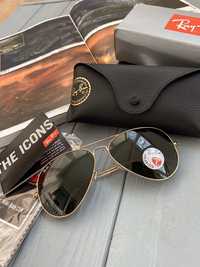 Оригинальные солнцезащитные очки Ray-Ban Aviator RB3025