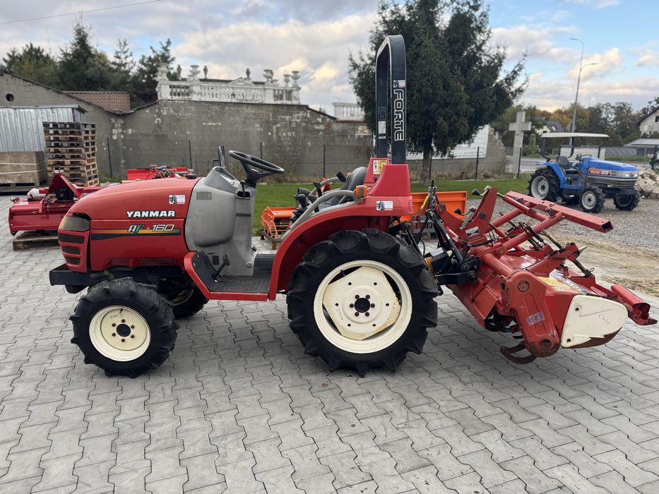Traktor traktorek ogrodniczy Yanmar AF 160 z glebogryzarką 120cm |