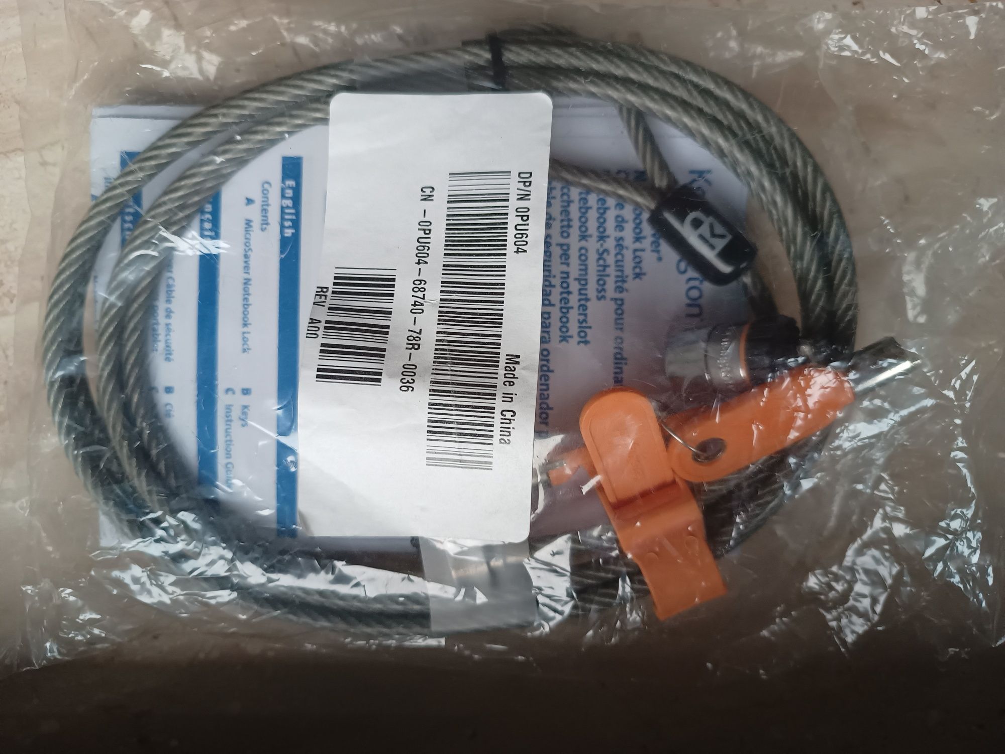 Kensington MicroSaver linka do komputera Przenośnego