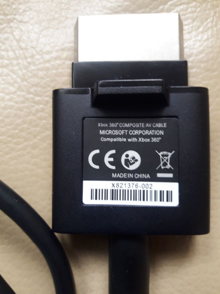 XBOX 360 kanel AV cinch composite oryginalny