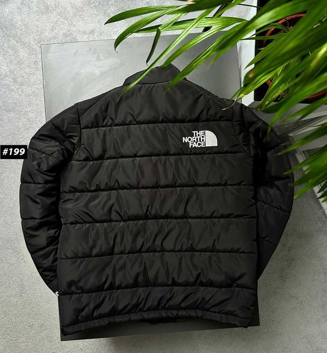 Новый Пуховик The North Face - Черная Куртка ТНФ - 700 Набивка