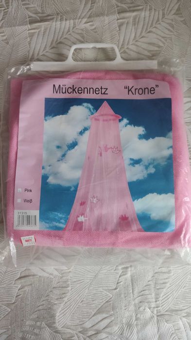 Moskitiera na łóżeczko